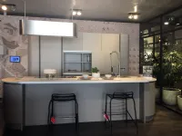 Cucina a prezzo ribassato ad isola moderna Clover neck Lube cucine