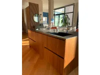 Cucina noce design ad isola Antares Zen a soli 9500