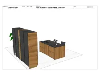 Cucina noce design ad isola Antares Zen a soli 9500