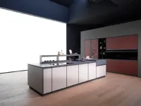 Cucina ad isola in vetro a prezzo ribassato 30%
