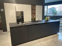 Cucina Arredo3 moderna ad isola altri colori in vetro Time/glass