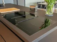 Cucina antracite design con isola Ingrosso cucine moderne icm82 Primopiano cucine in Offerta Outlet