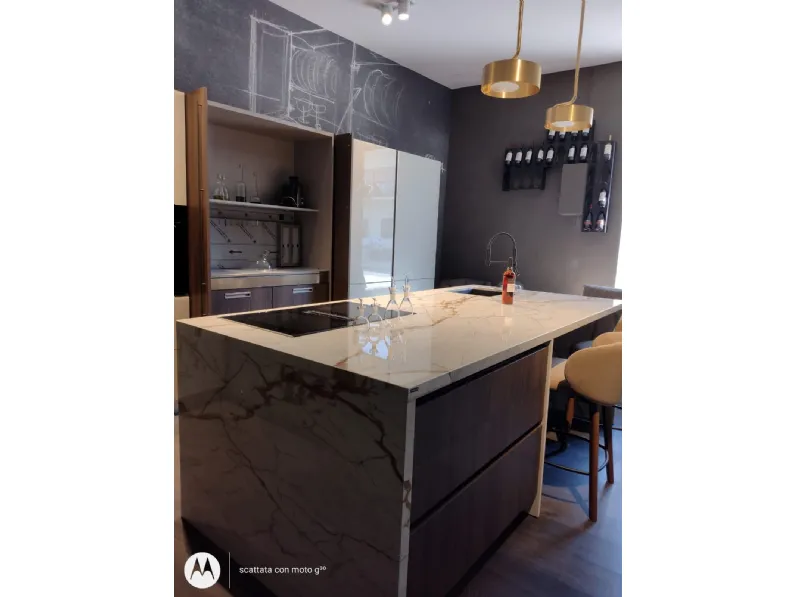 Cucina ad isola moderna Aliant/infinity Stosa a prezzo ribassato