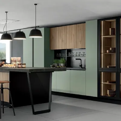 Cucina ad isola moderna Cucina moderna completamente personalizzabile Colombini casa a prezzo scontato