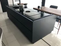 Cucina altri colori moderna ad isola Easy touch Nobilia a soli 12990