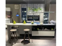 Cucina ad isola moderna Immagina plus lux Lube cucine a prezzo ribassato