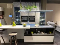 Cucina ad isola moderna Immagina plus lux Lube cucine a prezzo ribassato