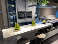 Cucina ad isola moderna Immagina plus lux Lube cucine a prezzo ribassato