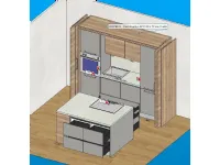 Cucina ad isola Piana Imab con un ribasso vantaggioso