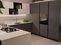 Cucina a prezzo scontato con penisola design Alev Stosa