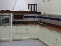 Cucina altri colori classica ad angolo U802 greca  Artigianale in Offerta Outlet
