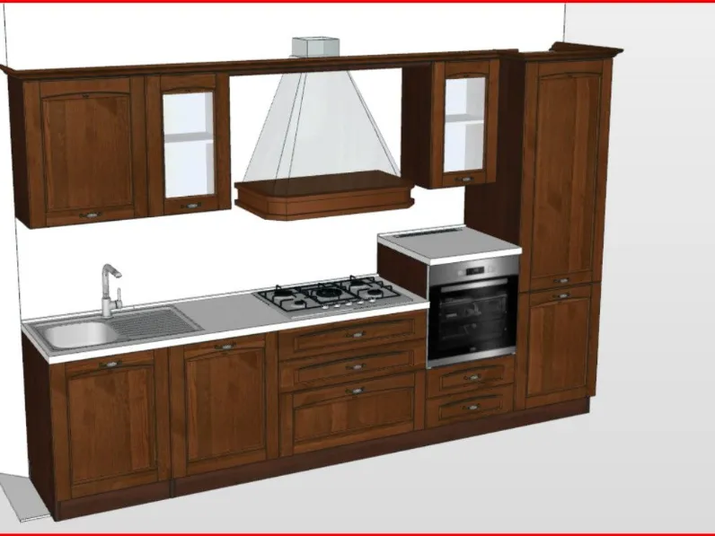 Cucina altri colori classica lineare Artigianale Beatrice a soli 4500 Euro