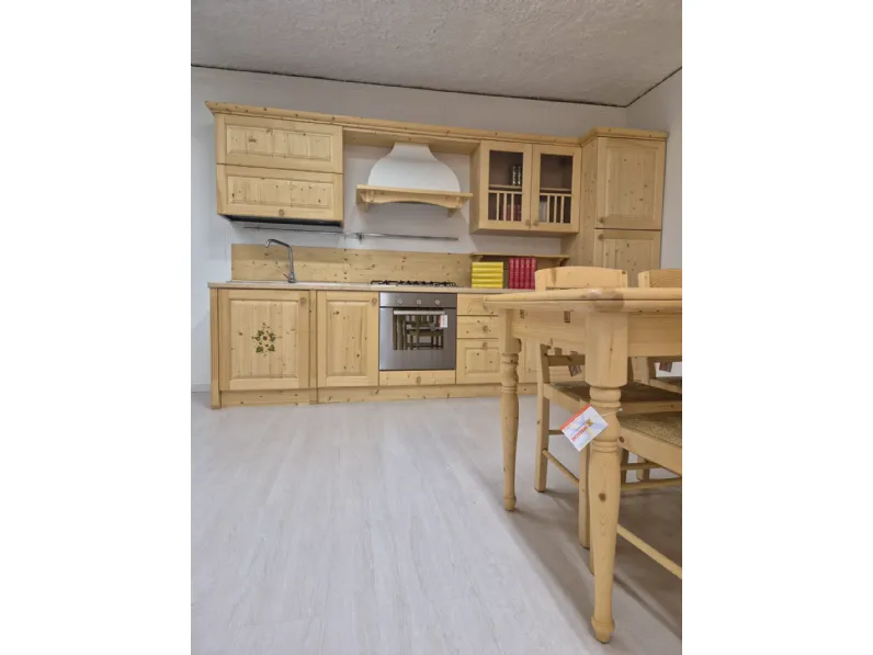 Cucina Collezione esclusiva Linea tre rustica PREZZO OUTLET scontata 50%
