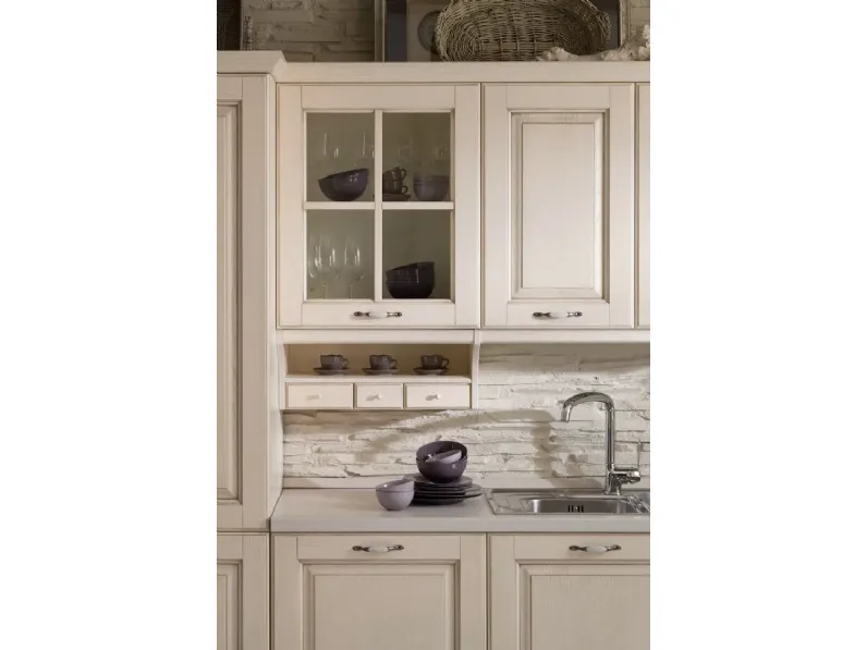 Scopri la cucina Memory 03 di Veneta Cucine in OFFERTA OUTLET 
