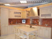 Cucina a prezzo scontato ad angolo country Asolo Dibiesse