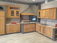Cucina a PREZZI OUTLET in legno Arrex -57%