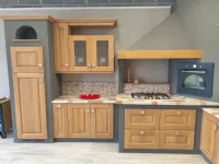 Cucina a PREZZI OUTLET in legno Arrex -57%