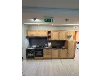 Cucina a prezzo ribassato lineare country Abete vecchio  Ar-tre