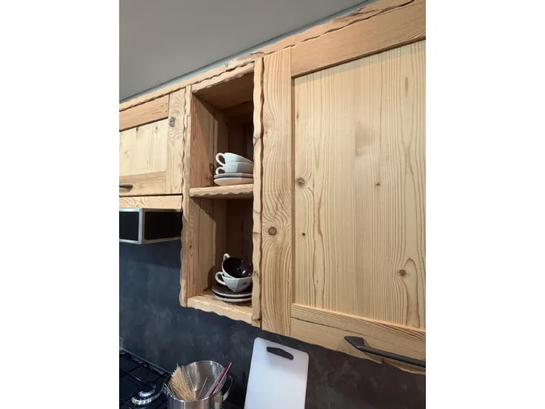 Cucina a prezzo ribassato lineare country Abete vecchio  Ar-tre