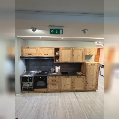 Cucina a prezzo ribassato lineare country Abete vecchio  Ar-tre