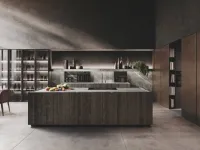 Scopri la cucina Binova Bluna ad angolo a 11500! Design unico.