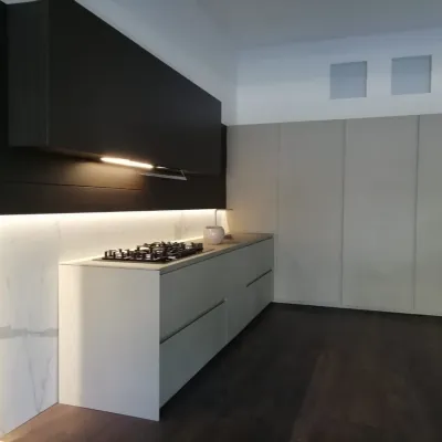 Cucina altri colori design ad angolo Skill Modulnova in Offerta Outlet