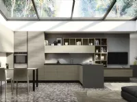 Bellissima cucina ad angolo, design artigianale. Colori moderni. Spot inclusi. Solo 7597!