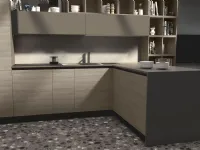 Bellissima cucina ad angolo, design artigianale. Colori moderni. Spot inclusi. Solo 7597!