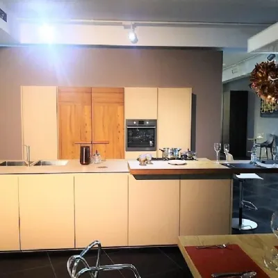 Cucina altri colori design ad isola Line k Zampieri cucine in Offerta Outlet