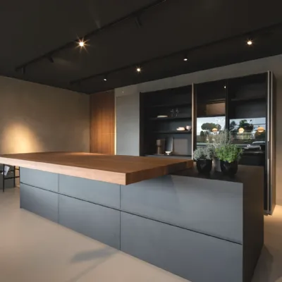 Cucina altri colori design con isola Collezione esclusiva M3 minimal a soli 35000 Euro