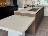 CUCINA con isola Artigianale Cucina atelier wood tristrato abete SCONTATA 52%