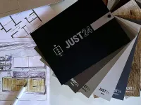 Cucina con isola in polimerico opaco altri colori Just24 01 a prezzo ribassato