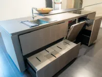 Cucina altri colori design con isola Modulnova Skill a soli 11400 Euro