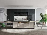 CUCINA con isola Ar-due T44 SCONTATA 30%