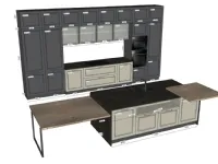 CUCINA con isola Ar-due T44 SCONTATA 30%