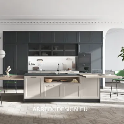 CUCINA con isola Ar-due T44 SCONTATA 30%
