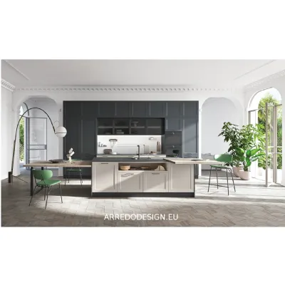 CUCINA con isola Ar-due T44 SCONTATA 30%
