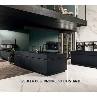 Cucina altri colori design con penisola Area 22 * Dibiesse scontata