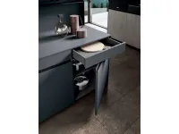 Cucina altri colori design con penisola Emporio dj Dibiesse a soli 5443