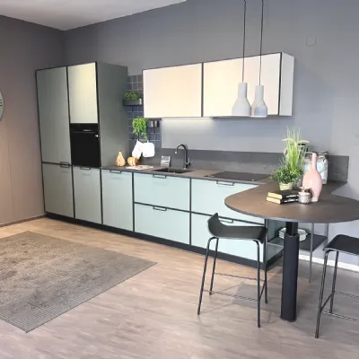 CUCINA con penisola Scavolini Jeometrica SCONTATA 29%