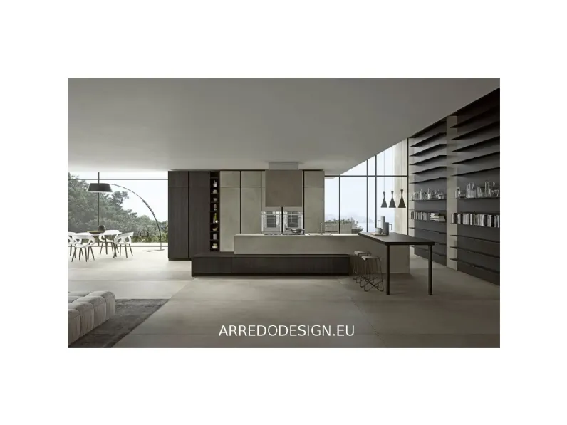 Scopri la cucina Vestimi di Dibiesse in OFFERTA OUTLET 