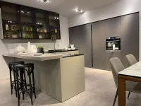 Cucina altri colori design con penisola Vulcano Copat cucine scontata