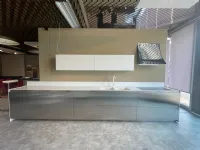 Cucina altri colori design lineare Ak04 acciaio Arrital a soli 11900