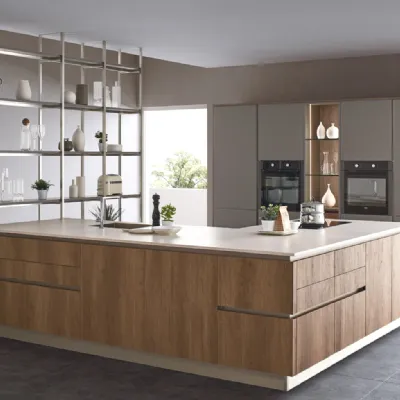Cucina di Veneta cucine modello Oyster 03: scopri il prezzo riservato 