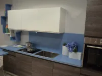 Cucina altri colori design lineare Smile Dibiesse in Offerta Outlet