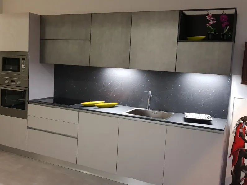 Cucina altri colori design lineare Yota Armony cucine in Offerta Outlet