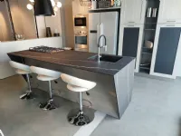 Cucina a prezzo ribassato ad isola industriale City Stosa