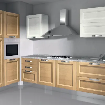 Cucina altri colori moderna ad angolo Composizione angolo - 2 Arrex scontata