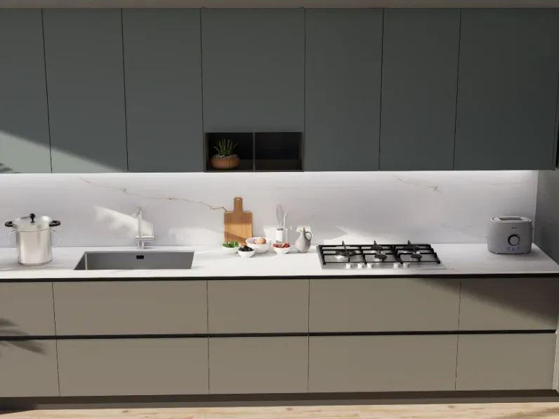 Cucina kali composizione 19 di Arredo3 in offerta -40%