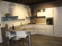 Cucina altri colori moderna ad angolo Immagina Lube cucine in Offerta Outlet